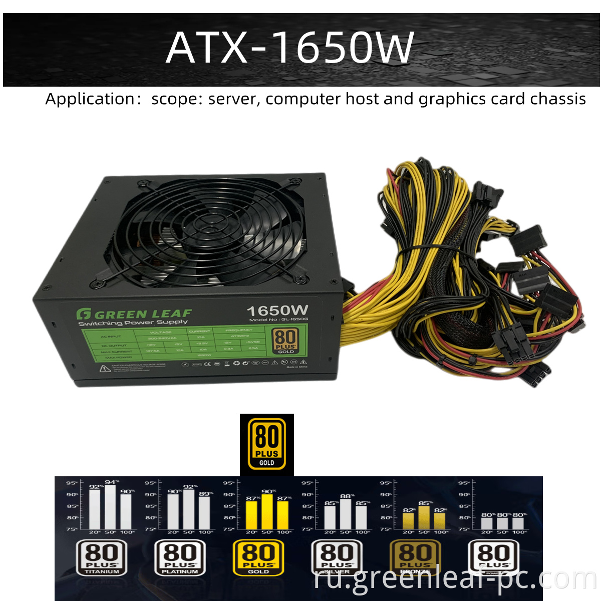 1650w Switching Power Supply